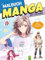 Extra dickes Manga-Malbuch mit Stickern zum Kreativsein und Entspannen für alle Manga-Fans!: Über 125 Ausmalbilder im Manga- und Anime-Style! Mit niedlichen Kawaii-Bildern
