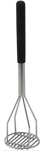 Winco PTMP-18R - Schiacciapatate con manico in plastica, 18 cm