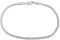 Tuscany Silver Bracciale da donna in argento sterling con catena popcorn 250 19cm/7.5