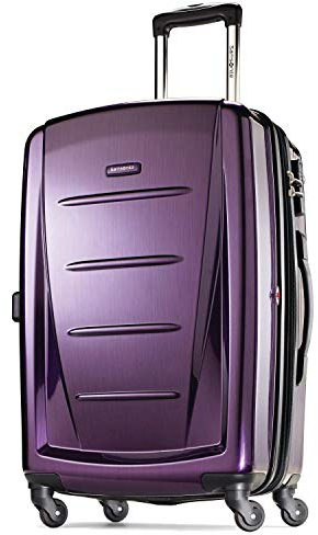 Samsonite Winfield 2 Bagages rigides avec roulettes pivotantes, Violet, Carry-on 20-inch, Winfield 2 Bagages rigides avec roulettes pivotantes