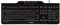 CHERRY KC 1000 SC, Wired Security Keyboard with Integrated Card Reader, Swiss Layout (QWERTZ), Plug & Play (USB-A), Flat Design, Black