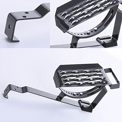 Einzeltritt Steigtritt Dachtritt Komplett für Dachdeckung aus Dachziegel zum Einhängen | 4x Farben (Anthrazit)