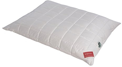 HEFEL Kissen Schafschurwollkissen Organic wollweiß 80 x 80 cm