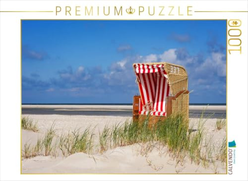 CALVENDO Puzzle Strandkorb No. 337 | 1000 Teile Lege-Größe 64 x 48 cm Foto-Puzzle für glückliche Stunden
