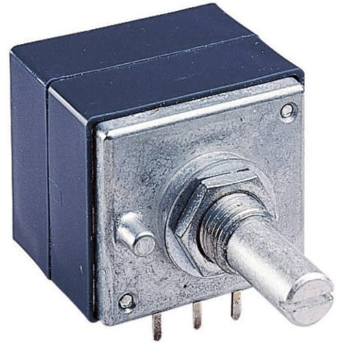 ALPS 402178 RK27112 50KBX2CC Dreh-Potentiometer staubdicht, mit Mittelrasterung Stereo 0.05 W 50 kΩ 1 St.
