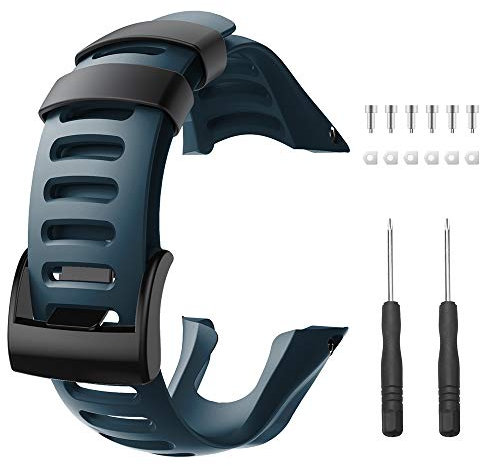 ANBEST Kompatibel mit Suunto Ambit 3 Sport/Ambit 3 Run Armband, TPU Ersatzarmband, Herren & Damen Sport Armbänder für Suunto Ambit 2 S/Ambit 2 R