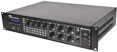 RM406 100V Mixer Amplifier 6 x 40W + USB/SD/FM/Bluetooth