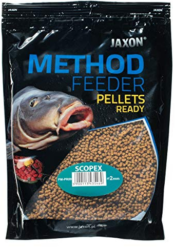 Jaxon Method Feeder Pellets Grundfutter Angelfutter Lockfutter 500g (Scopex/PM-PR09)