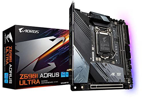 Gigabyte Z590I AORUS ULTRA ITX scheda madre per CPU Intel LGA 1200