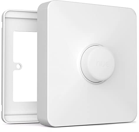 IYOKI® Standard Switch Cover for Philips Smart Button, Compatible with Hue Switch Cover, Remote Light Switch Plate Adapter, 1-Gang (2-Pack)