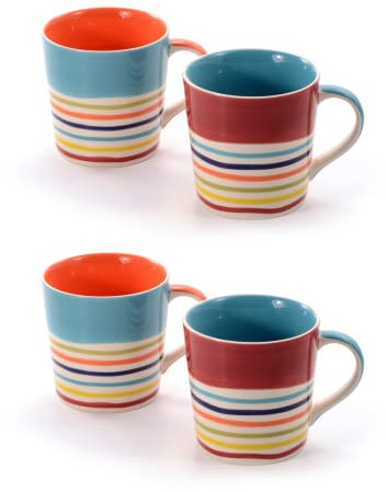 Cha Cult 2 X NEU teemando® Becher Tinka Keramik, 2-fach 0,4 l = 4 Becher