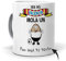 mundohuevo Taza Personalizada con Texto. Regalo Original. Ser del Valencia Mola un Huevo con Nombres. Haz