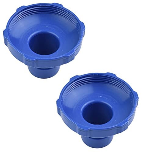 DAZZLEEX Lot de 2 adaptateurs de Tuyau pour Piscine,Adaptateur de Skimmer de Piscine Skimmer de Petit Adaptateur de Tuyau de Filtre B