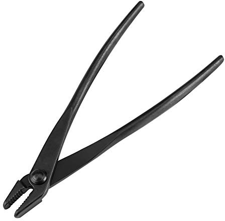 EVTSCAN - Alicate Jin de 7 pulgadas, cortador de alambre de bonsái de acero al manganeso, con mango ergonómico, herramienta de mano de jardinería multiuso para pelar la corteza trasera, aplicar o quit