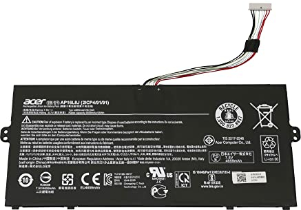 Acer KT.0020G.010 Original Akku 36,5Wh AP16L8J für Chromebook Spin 513 (CP513-1H), Swift 5 (SF514-53T), TravelMate X5 (X514-51)