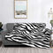 Kuscheldecke 220x240 Zebra Weiche Warme Decke Sofa, Fleecedecke Flauschig als Sofadecke, Couchdecke oder Wohndecke, Wolldecken für Bett Sofa Schlafzimmer Büro