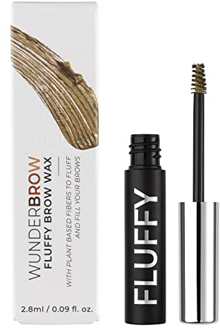 WUNDERBROW Cera Esponjosa Cejas Rubio - Vegano, Resistente al Agua, con Aceite de Jojoba y Argán