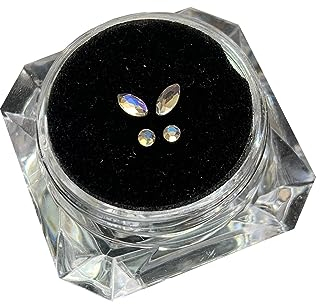 DELURA Zahnstein Schmuck Zahnschmuck Tooth Gem Kit Zahnsteine Tooth Gems Zahnschmuck Set Zahnstein Schmuck Set Zahnschmuck Set mit Kleber (Color : Mixed)