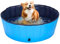 Wintem Piscina per Cani e Gatti Salvaspazio, 120x30 cm, PVC Resistente e Pieghevole, Facile da Installare, Con Pompa di Gonfiaggio, Perfetta per Giardino e Vacanze, Rinfresco Estivo per Animali
