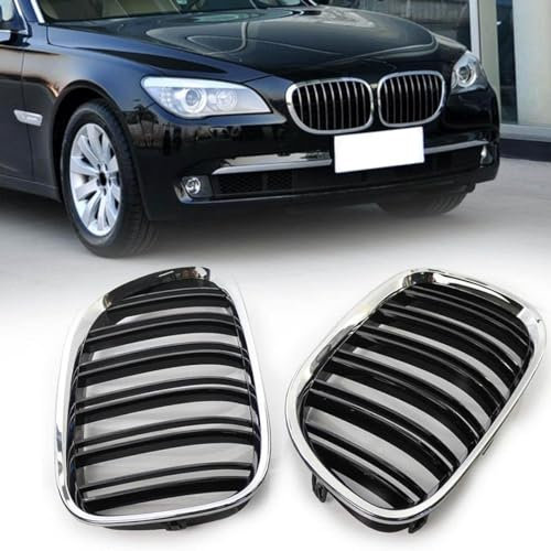 SPYKEY Autofront-Versicherungsgitter Für BMW F01 F02 7er 2009–2015,Frontstoßstangengitter Verschleißfest Auto Zubehör