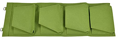 Srliya Abbaubare Pflanztasche Zum Aufhängen an der Wand, Filz-Wachstumstasche, Blumen-Wachstumstasche, Pflanzgefäß für den Garten, Innenhof