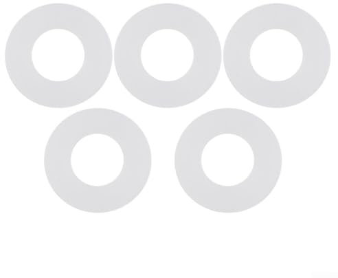 Lot de 5 rondelles d'étanchéité de rechange en silicone transparent 816.418.00.1