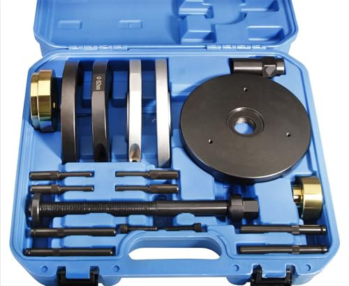 otgerlensker products 19-teiliges Radlagerabzieher-Set, 82 mm, für Radnaben, Montage für Ford, Land Rover, Volvo