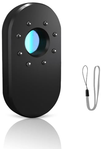 JIASHA Wanzen Detektor,Versteckte Kamera Detektoren,Wanzenfinder Anti-Spy Infrarot Scanner,Kamera Finder detektor,Hidden Camera Detector,Für Hotel Heim Büro Reisen Umkleideräume Badezimmer