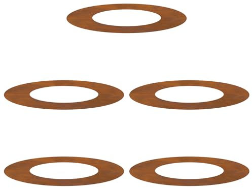 vidaXL Bac à Fleurs en Acier corten Acier corten Moyen