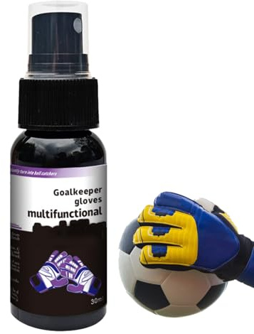 Dubbulon Glove Glue Goalkeeper,Antislip Football Grip Spray | 30ml Non-slip Agent Cleaner for Mittens Baseball Batting Goalkeeping Increased Holding Power Stickiness