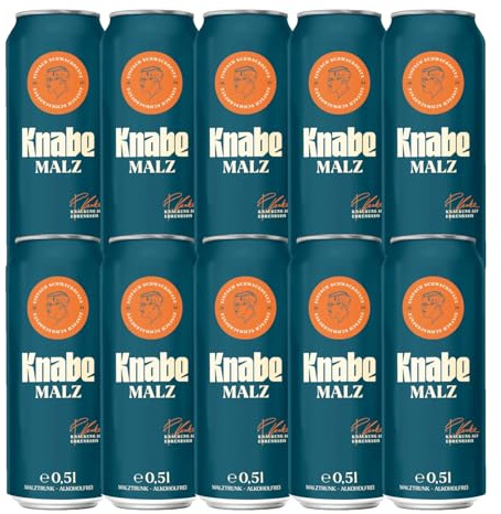 10x Knabe Malz Malzdrink 10x 500ml Dose inkl 10x0,25€ Einweg DPG Pfand
