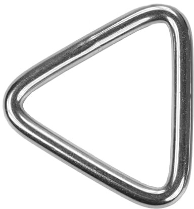 KAMERO Edelstahl Triangel, Dreieck, 6x50mm, V4A | rostfrei, geschweißt, verschiedene Größen, 1/5/10 Stück