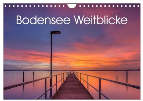 Bodensee Weitblicke (Wandkalender 2026 DIN A4 quer), CALVENDO Monatskalender: Bodenseelandschaften im Panoramaformat (CALVENDO Orte)