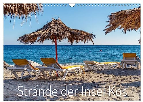 Strände der Insel Kos (Wandkalender 2026 DIN A3 quer), CALVENDO Monatskalender: Die schönsten Strände der Urlaubsinsel (CALVENDO Orte)