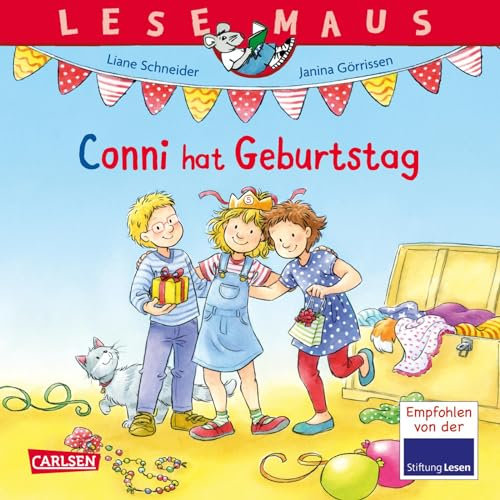 LESEMAUS 80: Conni hat Geburtstag: Modernisierte Neuausgabe des Conni-Bilderbuchklassikers (80)