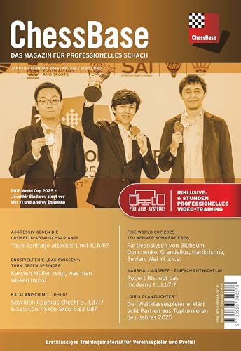 ChessBase Magazin #229: Magazin für professionelles Schach (ChessBase Magazin: Das Magazin für professionelles Schach (Heft + DVD-ROM + Download))