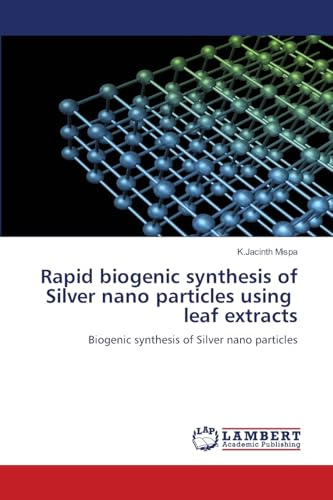 Rapid biogenic synthesis of Silver nano particles using leaf extracts: Biogenic synthesis of Silver nano particles