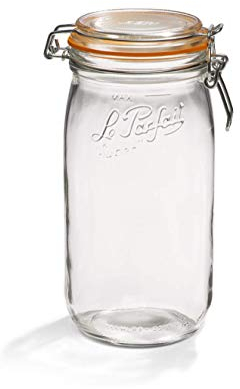 Le Parfait - Bocaux Super - 1,5L, Lot de 6