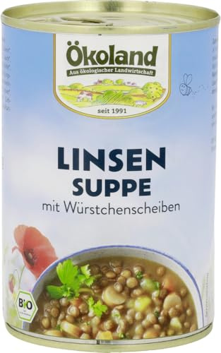 Linsensuppe mit Würstchenscheiben 1 x 400 g