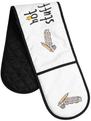 Premier Housewares Doodle Double Oven Glove