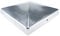 Gartenwelt Riegelsberger Premium Pfostenkappe 161x161 mm aus Edelstahl für Pfosten 16x16 cm Pyramide Zaunkappe Abdeckkappe 1 Stück inkl. Schrauben