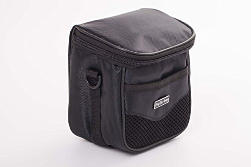 vhbw Custodia universale, misura M, nera compatibile con fotocamera, videocamera Nikon CoolPix L330, L830, L840, P520