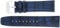 Festina Bracelet de montre de rechange en cuir - Aspect bracelet d'aviateur - 23 mm - Bleu - F16573/7 F16573, bleu, 23 Millimeter, Bracelet