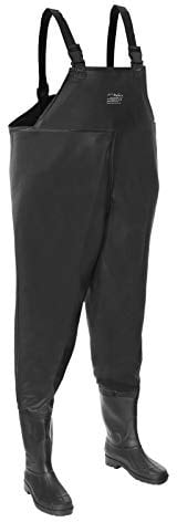 RawPol Wathose Anglerhose Watstiefel Gummistiefel Anglerschuhe Gummischuhe (WODERX-SP) (43)