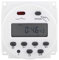 Interruttore timer digitale LCD, interruttore orario computer programmabile settimanalmente 17on/17off timer relè, timer elettronico per apparecchiature elettriche/casa(24V)