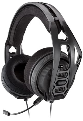 RIG 400HC Universal Performance Gaming Headset with Removable Noise Canceling Microphone for Xbox Series X|S, Xbox One, Playstation, PS4, PS5, Nintendo Switch, and PC - Black