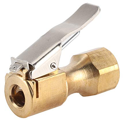 Reifenfüller-Anschluss, schöner universeller glänzender Reifenfüller-Luftspannfutter Verbessern die Effizienz Schnelles Aufpumpen für Reifenfüller für den Antrieb