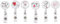 Krankenschwester Badge Halter Retractable Badge Reels Ausweishalter mit Clip 6 Stücke für Krankenschwester, Namensschild, Apotheker, Krankenpflege, Arzt, Lehrer, Student, Arbeit, Büro, Krokodilkle