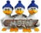 Souvenir Magnet Moin Möwe See 7 x 6 x 1,8 cm Kühlschrankmagnet Figur Deko GCG 3600, Mehrfarbig
