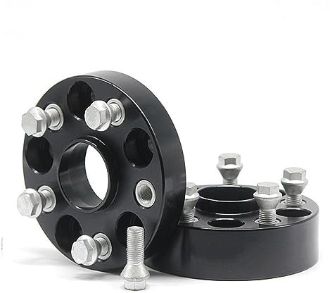 OMDHATU Adapter Für Spurverbreiterungen 2 Stück 20/25/30/35/40/45/50mm PCD 5x120 72,56mm Rad Spacer Adapter Für B&MW F20 F21/25/26 F30 F31 F32 F33 F34 F35 F36 F80(M3) F82/83 (Color : 2PCS 50MM)
